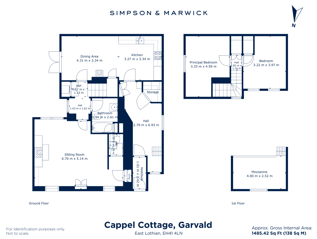 2 bed terraced house for sale in East Lothian – £350,000