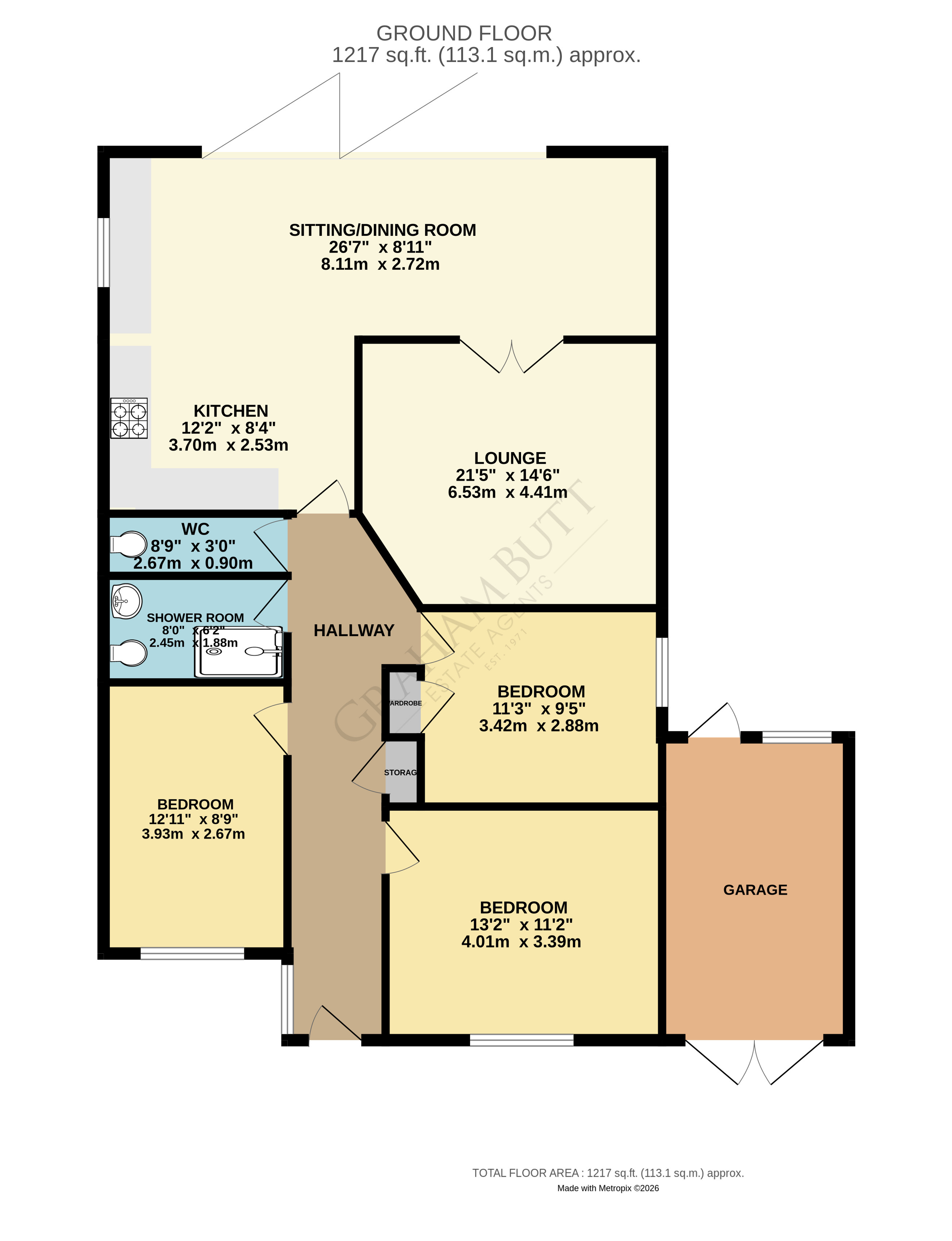 20, Shirley Close, Littlehampton floorplan