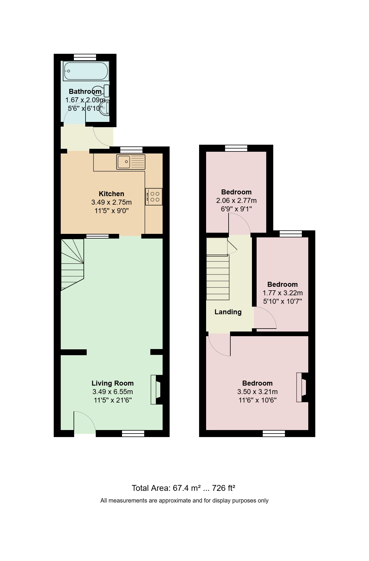 58, Kingston Street, Cambridge floorplan