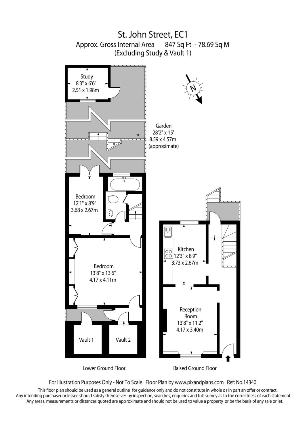 2 Bedrooms Flat to rent in St John Street, Clerkenwell EC1V