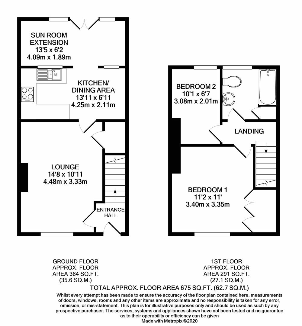 2 bed terraced house for sale in Chalcraft Lane, North Bersted, Bognor