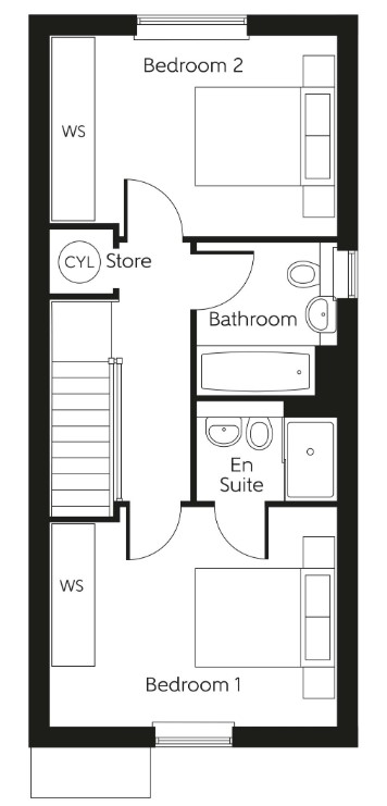 Plot 278 Springstead Village,, Melditch Way, Cambridge floorplan