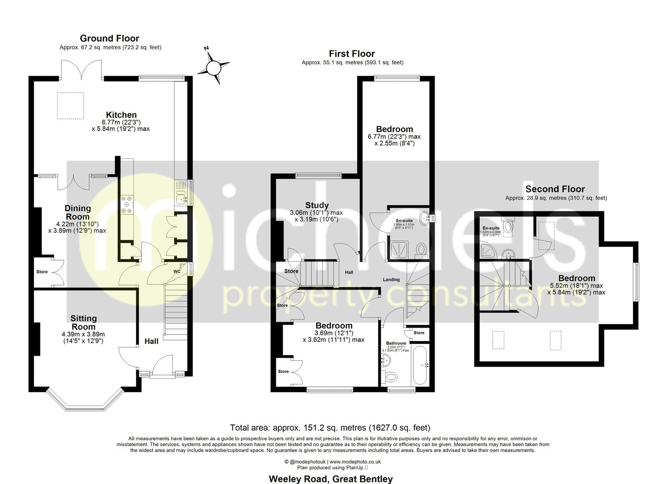Lancia, Weeley Road, Colchester floorplan