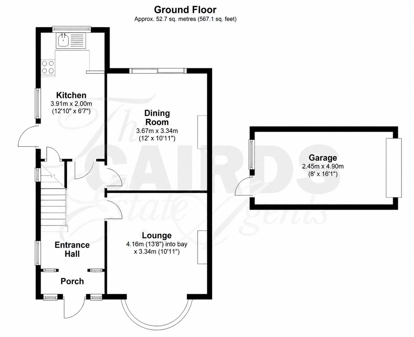155, Waverley Road, Surrey floorplan