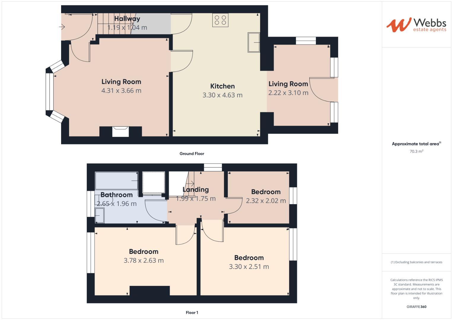 50, Leighswood Avenue, Walsall floorplan
