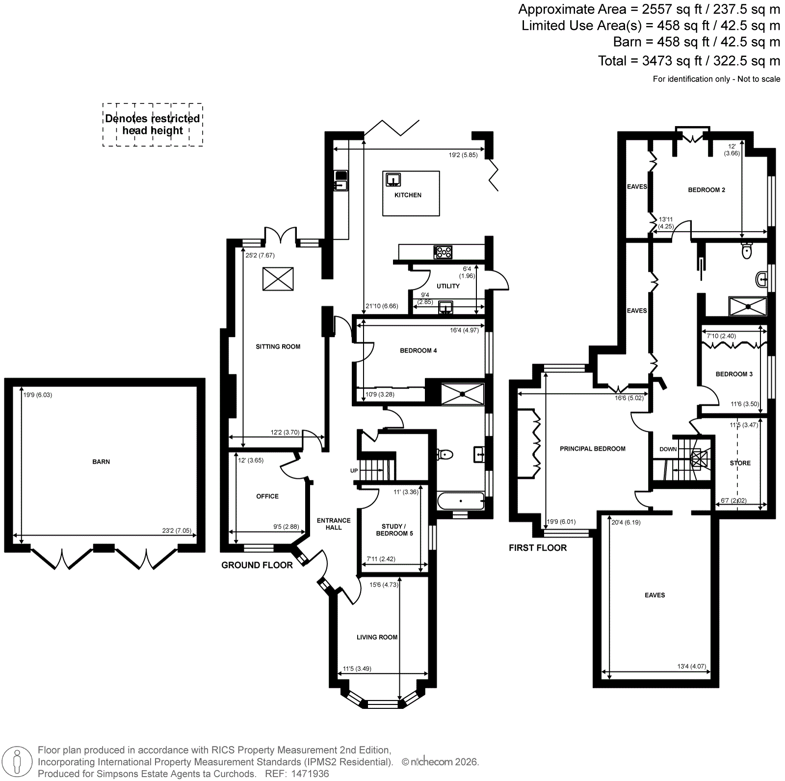 25A,, Dorney Grove, Surrey floorplan