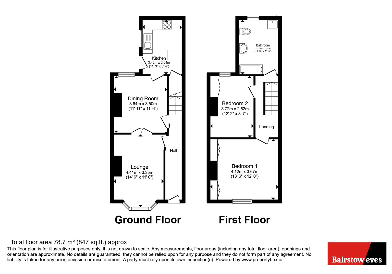 50, Shakespeare Road, Kent floorplan