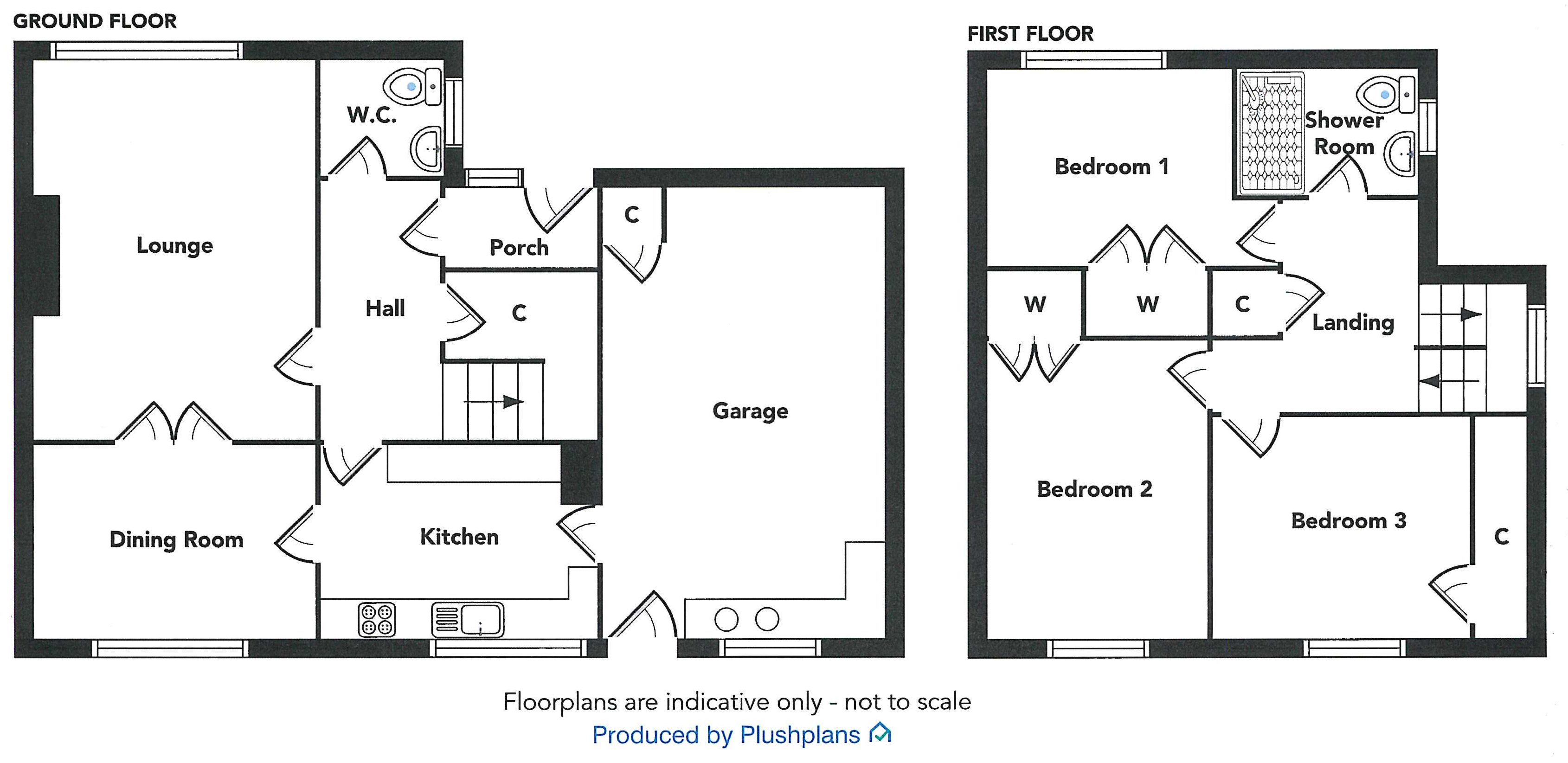 5, Corsbie Grove, Newton Stewart floorplan