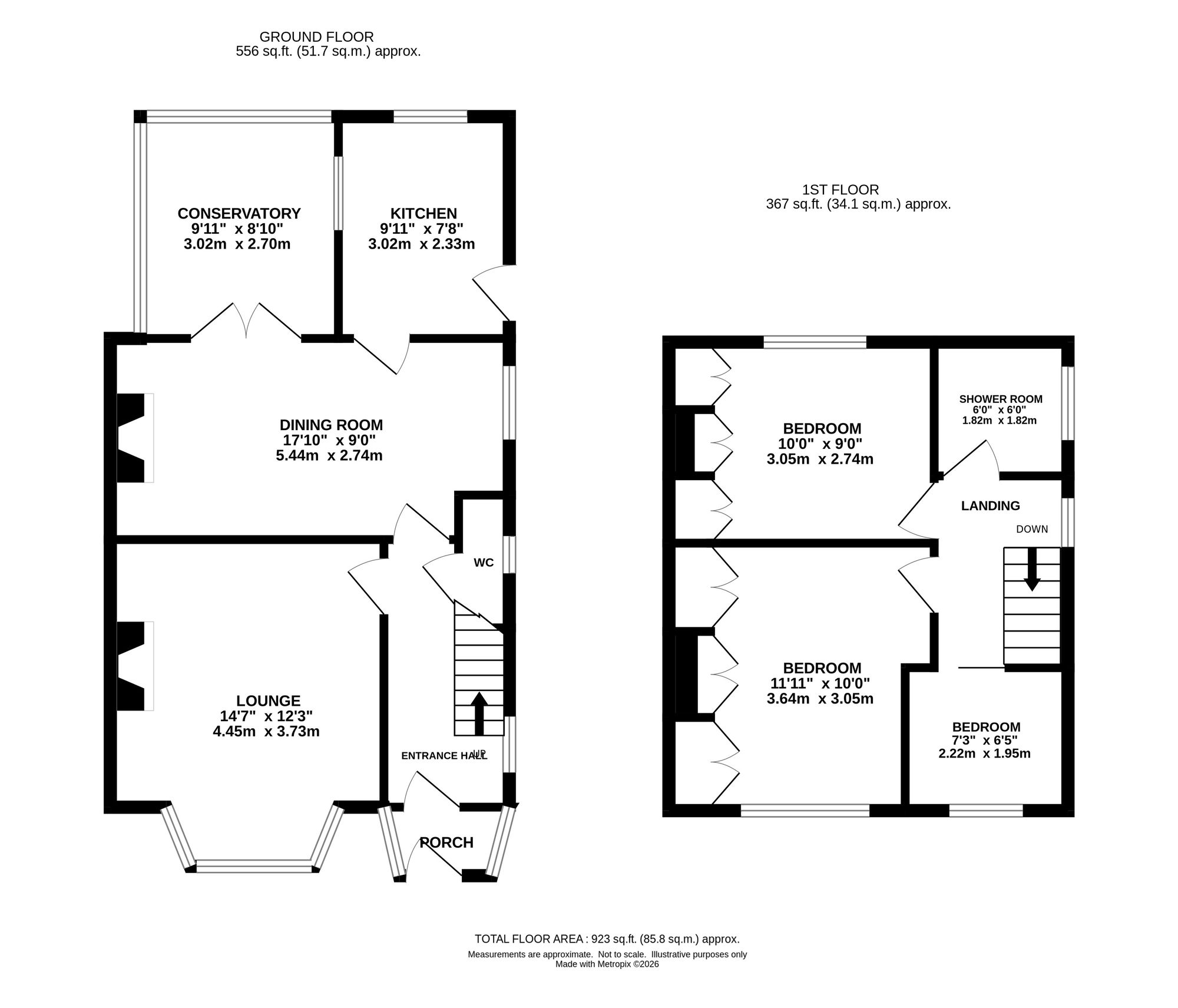 10 Southern Street, Warrington floorplan