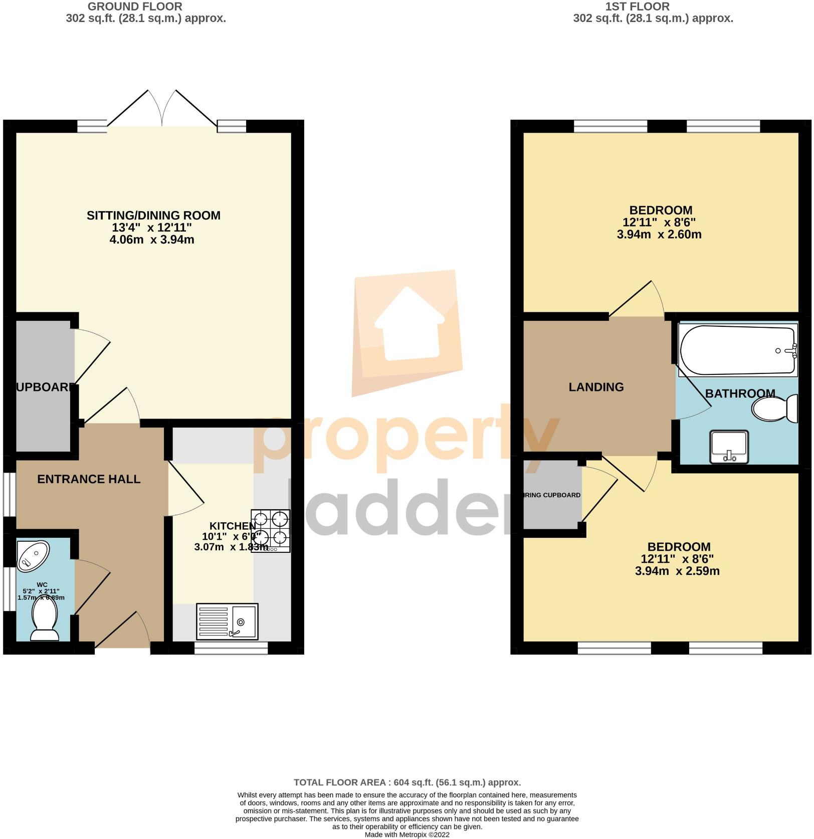 50, Flag Cutters Way, Norwich floorplan