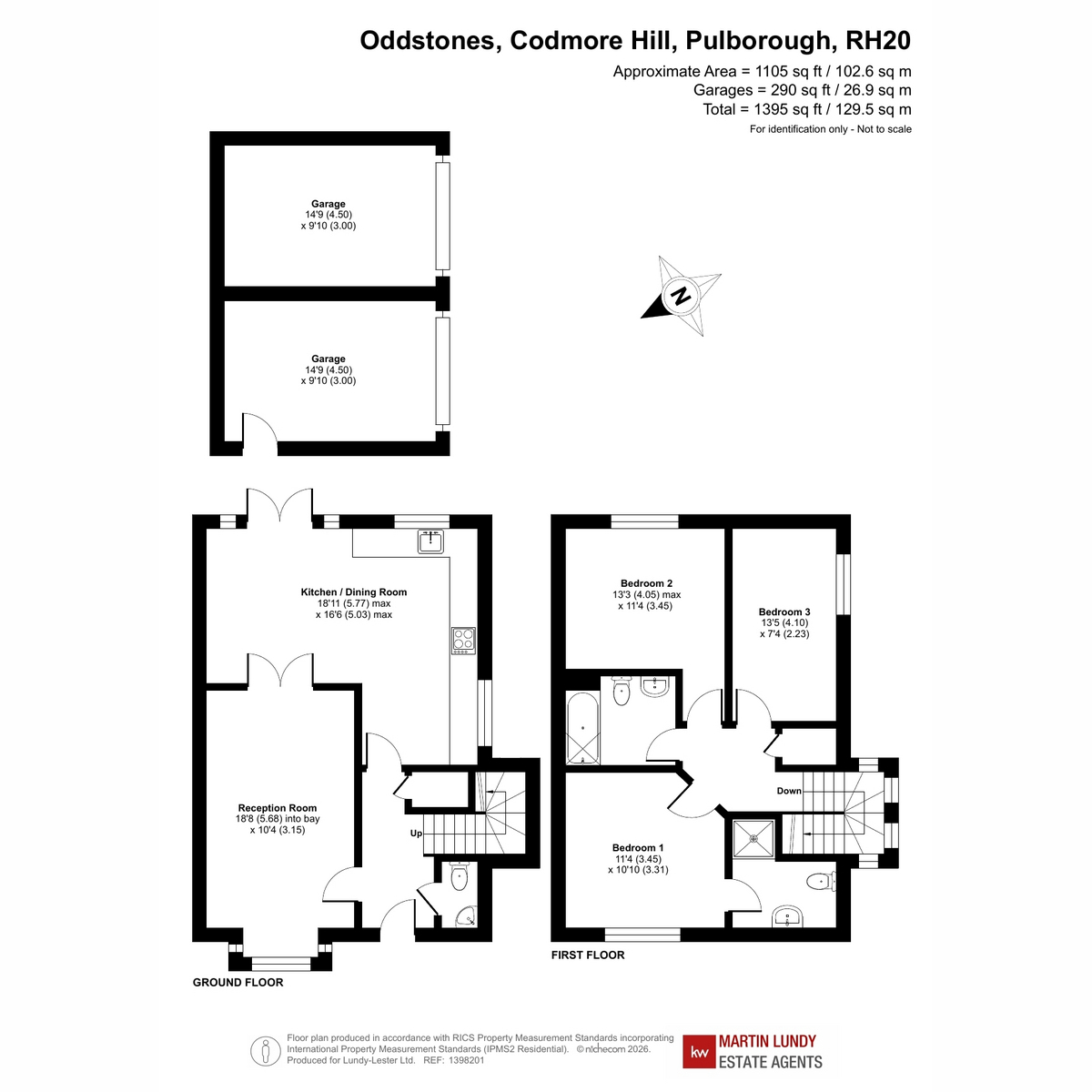 32, Oddstones, Pulborough floorplan