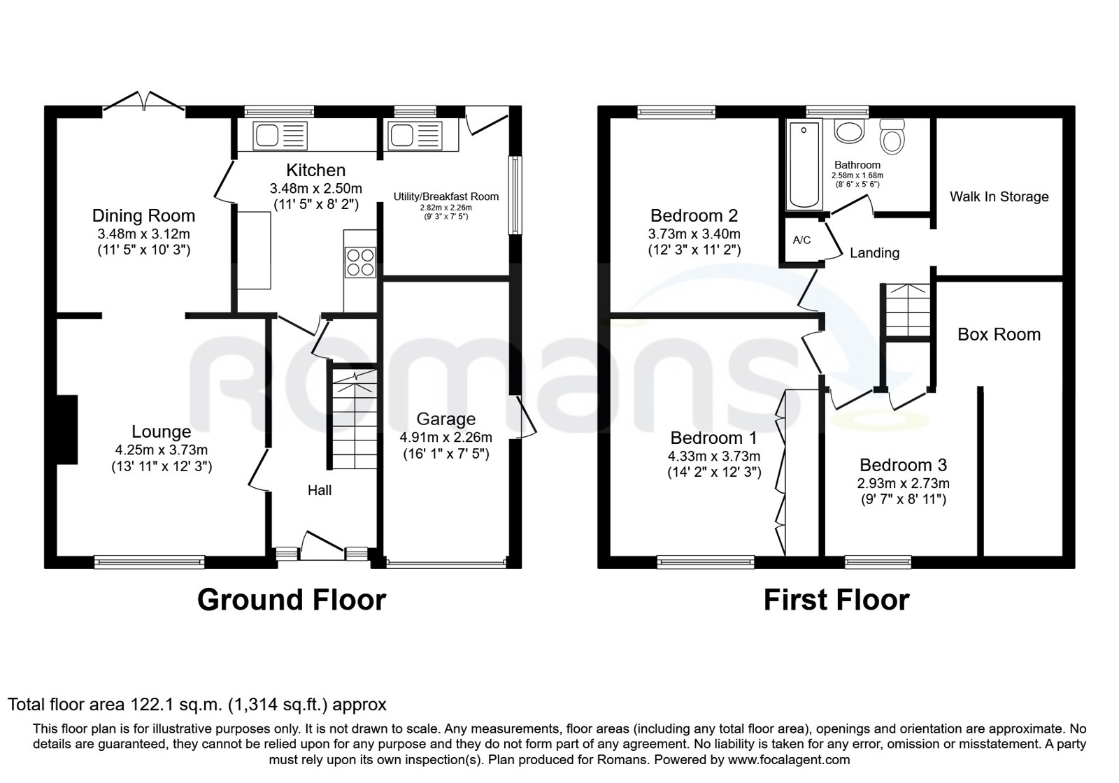 127, Silverdale Road, Reading floorplan