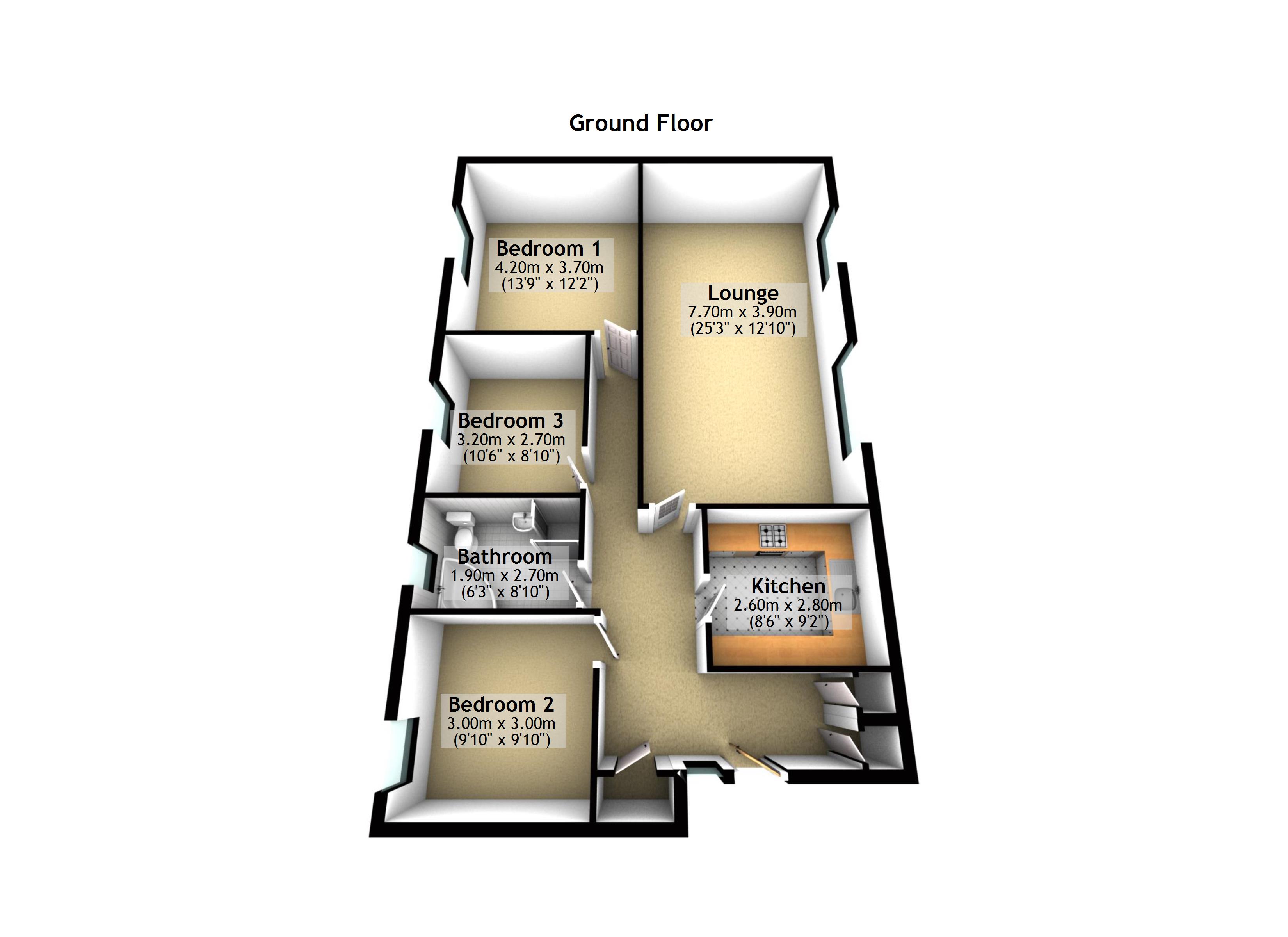 3 Bedrooms Flat for sale in Shore Road, Skelmorlie, North Ayrshire PA17