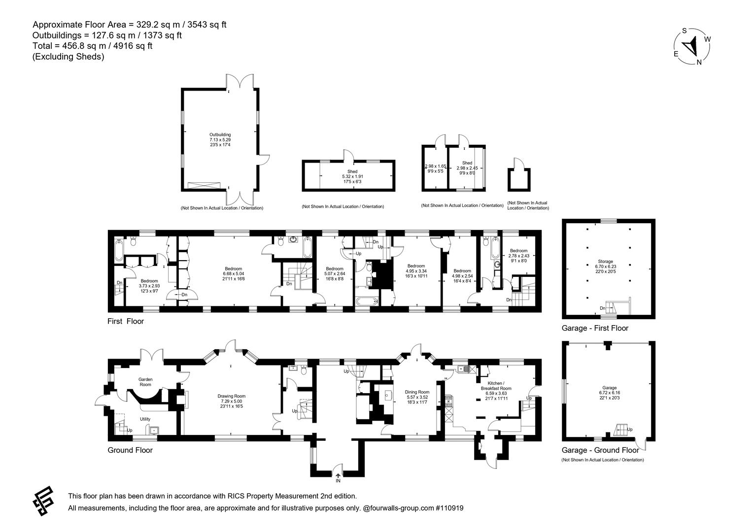 The Marshalls, Worldham Hill, Alton floorplan