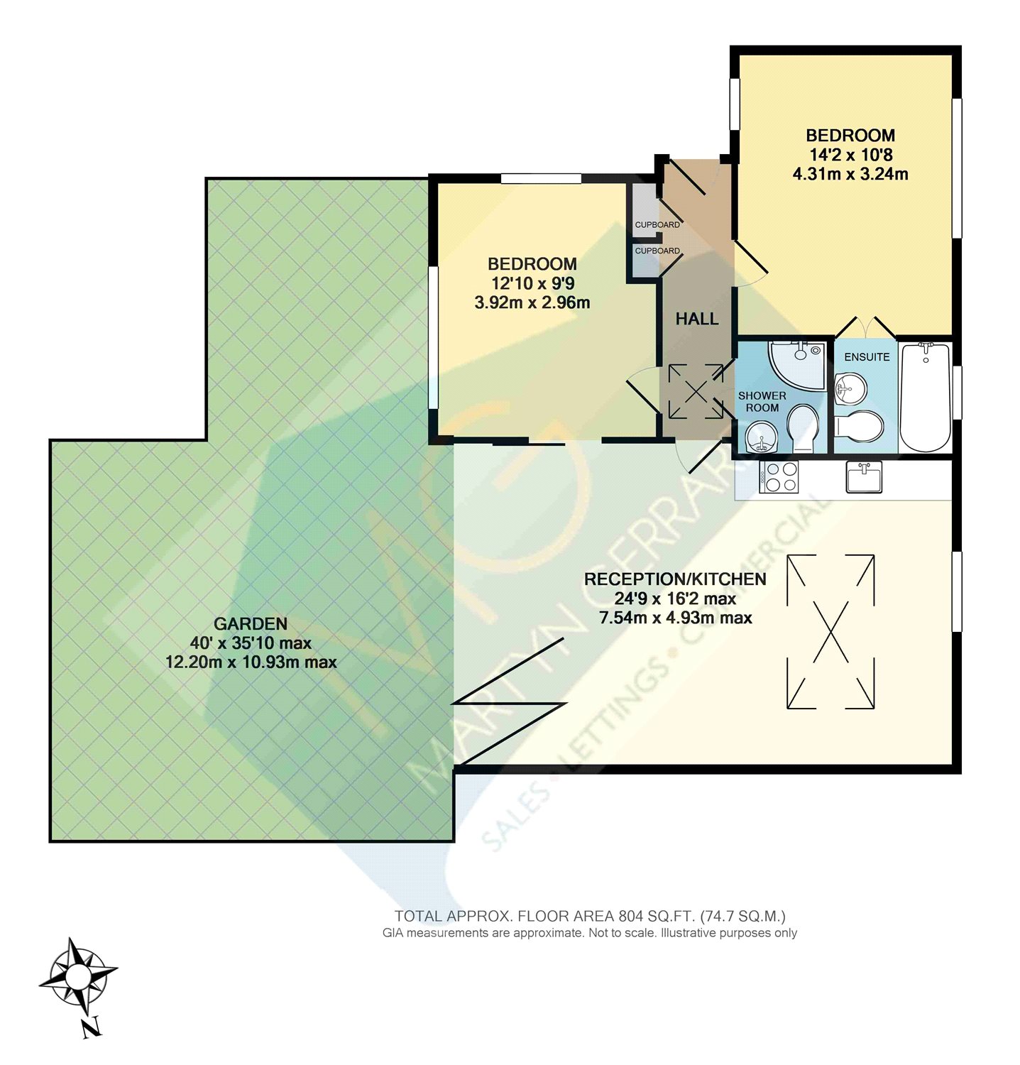 37c, Palmerston Road, London floorplan