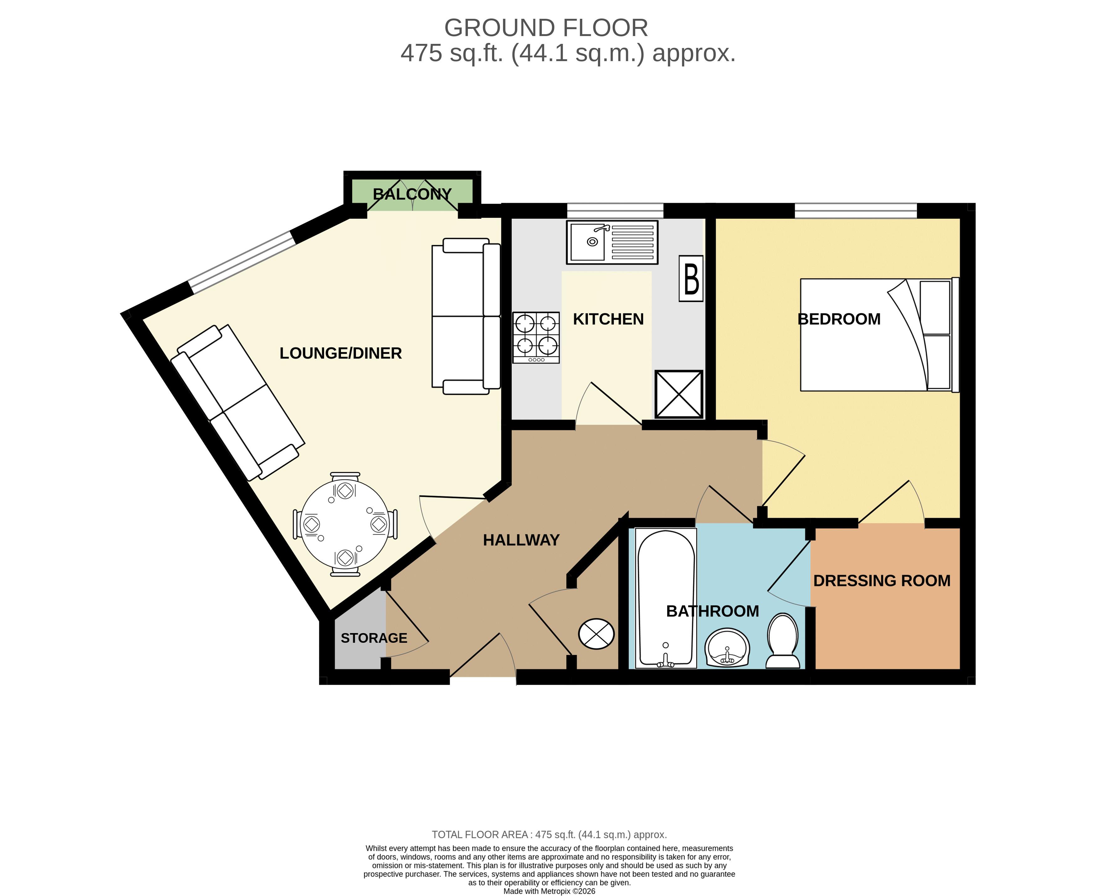 95, Ingram Close, Aylesford floorplan