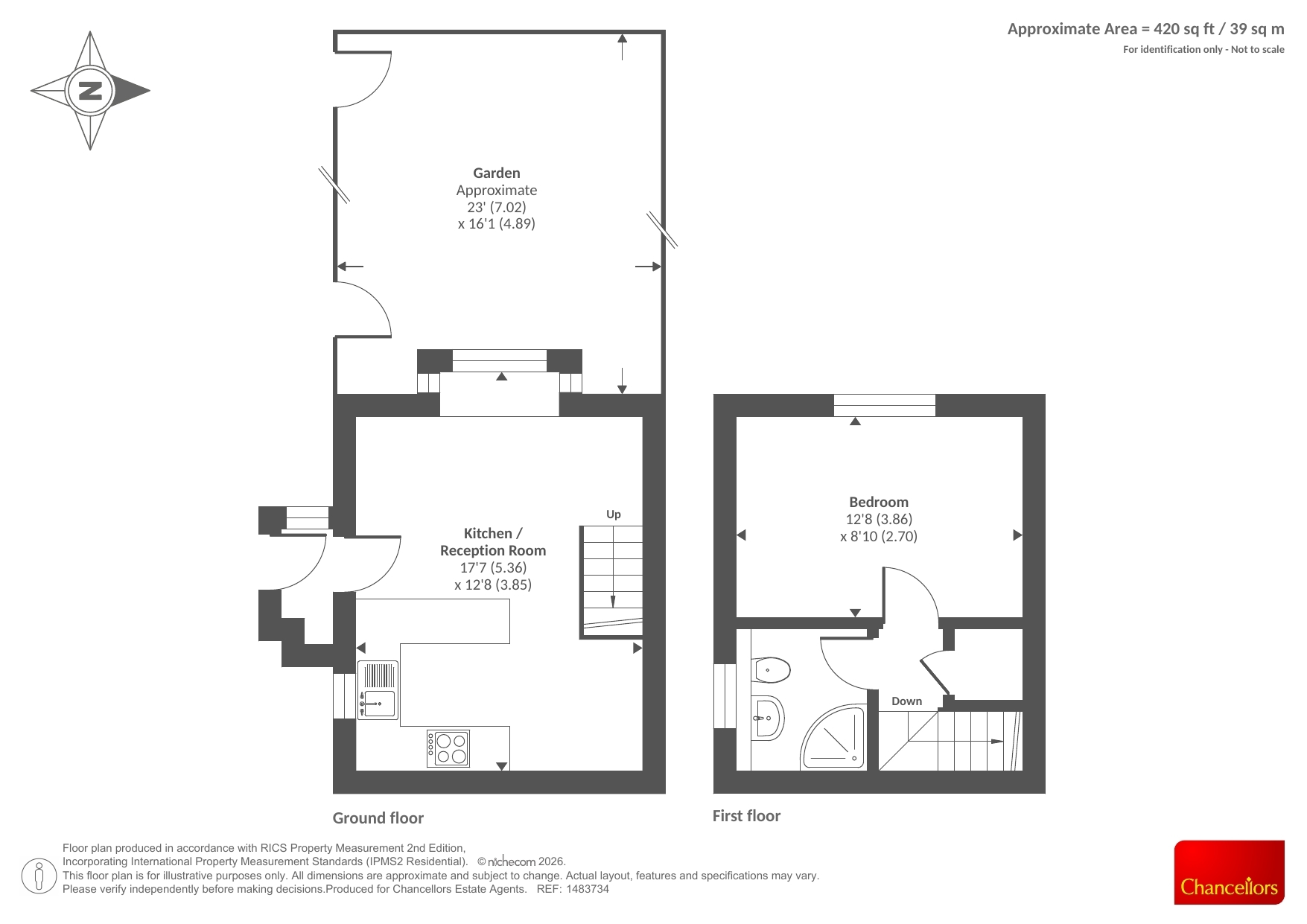 28, Kempster Close, Abingdon floorplan