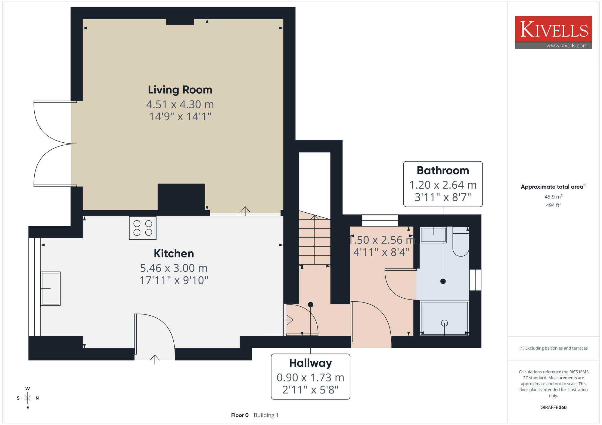 Pennington, Liskeard floorplan