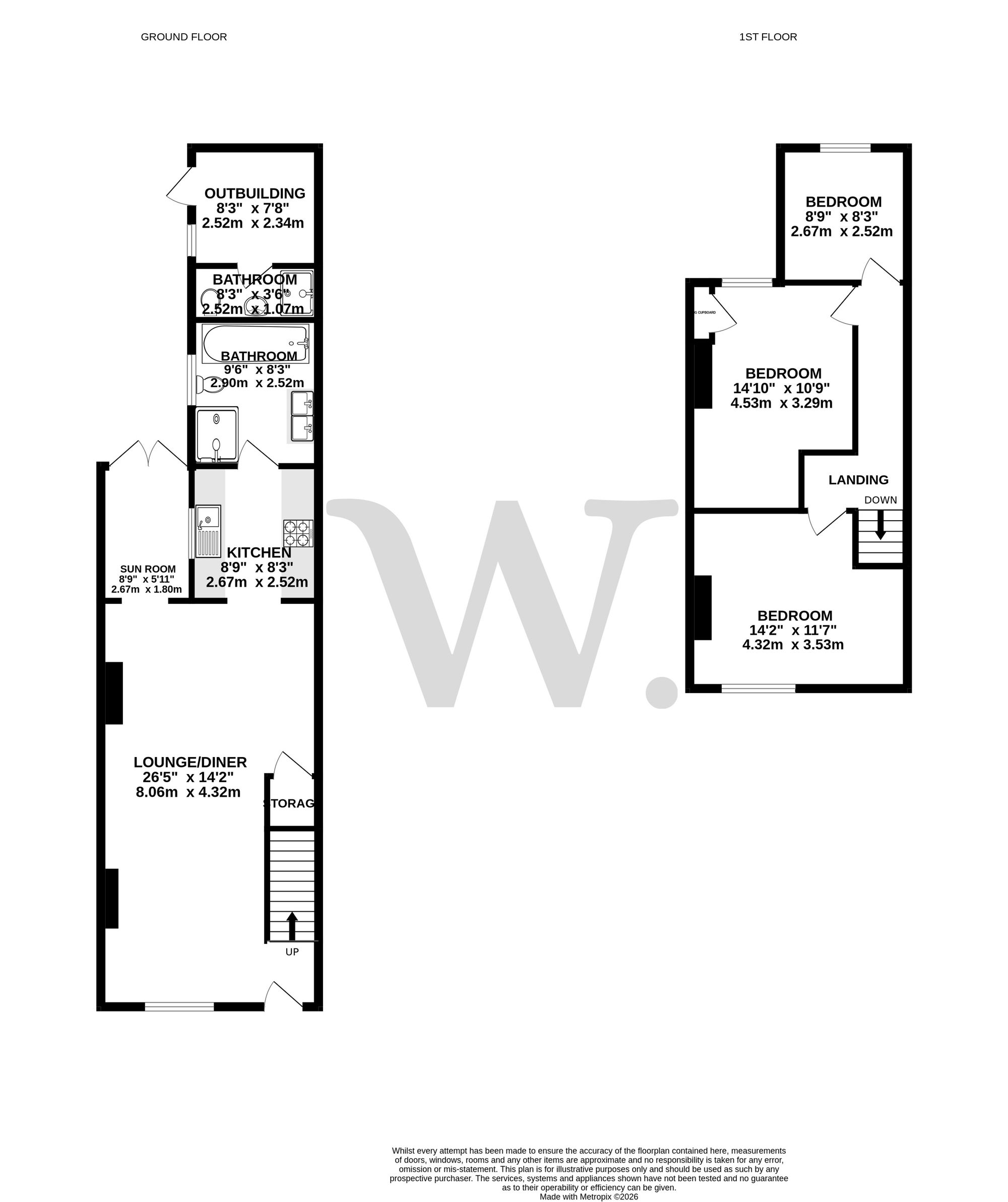 60 Waterloo Road, Norwich floorplan