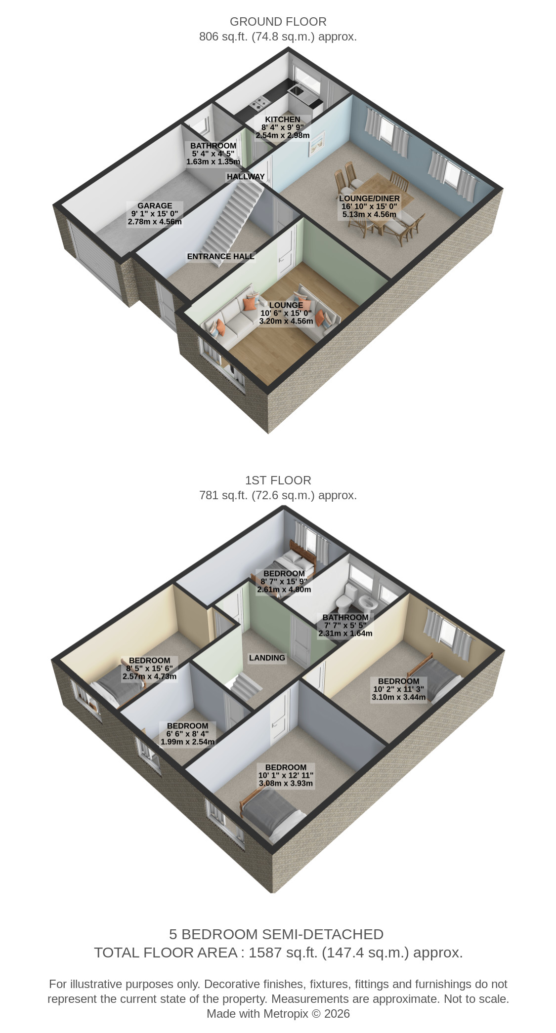 4, Glendon Crescent, Greater Manchester floorplan
