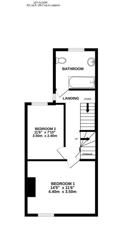 6, Regent Street, Stonehouse floorplan