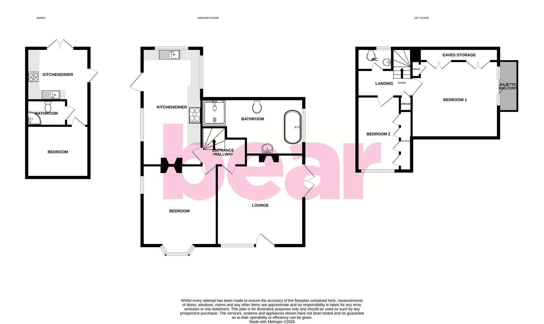87, May Avenue, Canvey Island floorplan