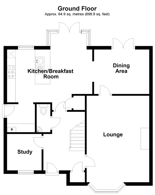 4 Bedrooms Detached house for sale in Blakiston Close, Ashington, West Sussex RH20