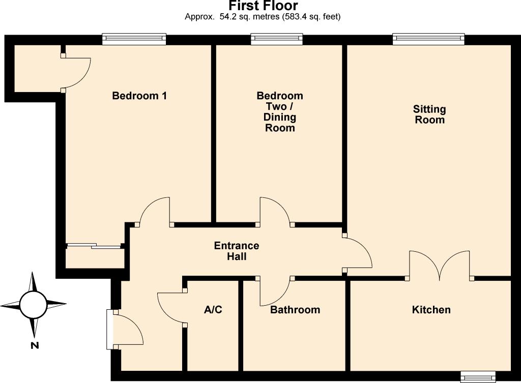 18, Wyvern Court, Crewkerne floorplan