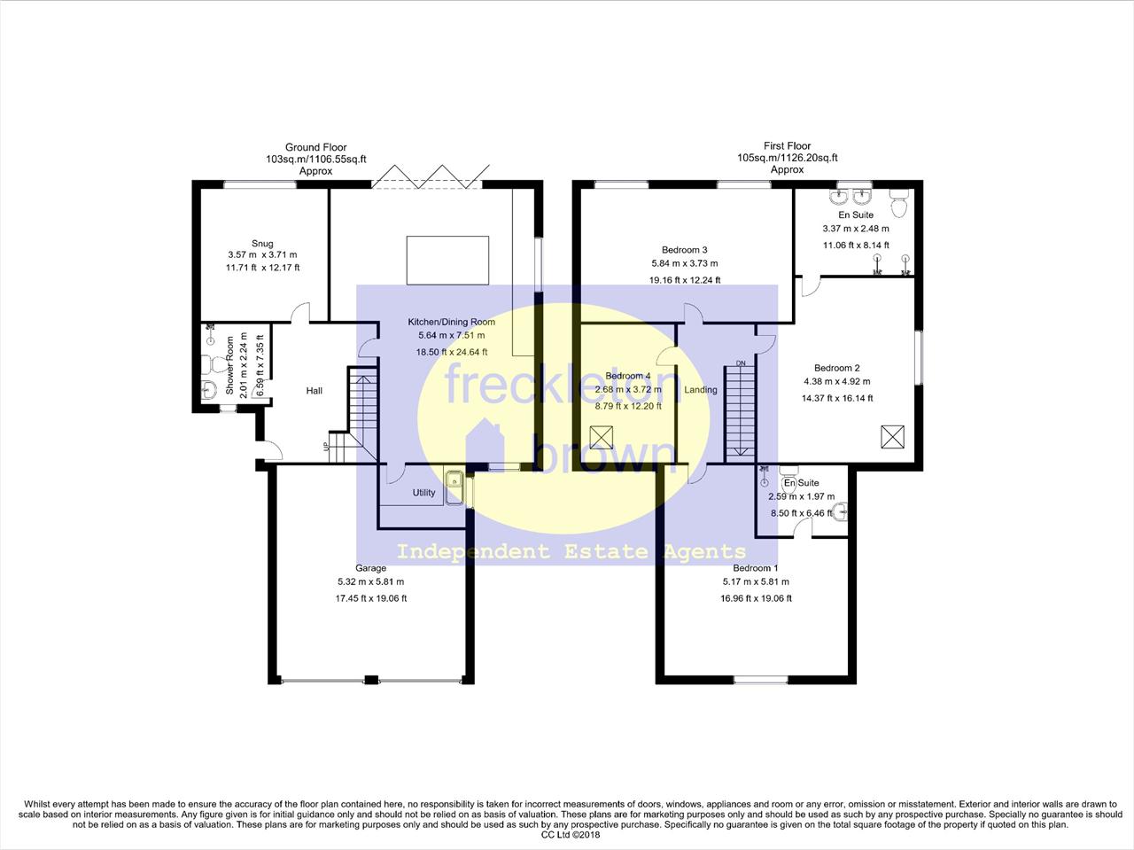 5, Beech Road, Nottingham floorplan