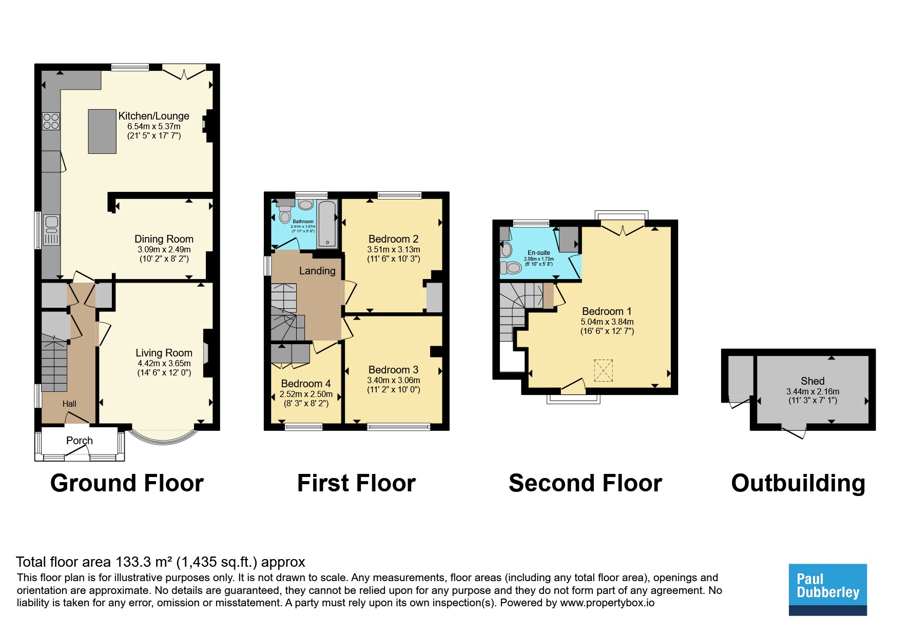 5, Norfolk Drive, Wednesbury floorplan