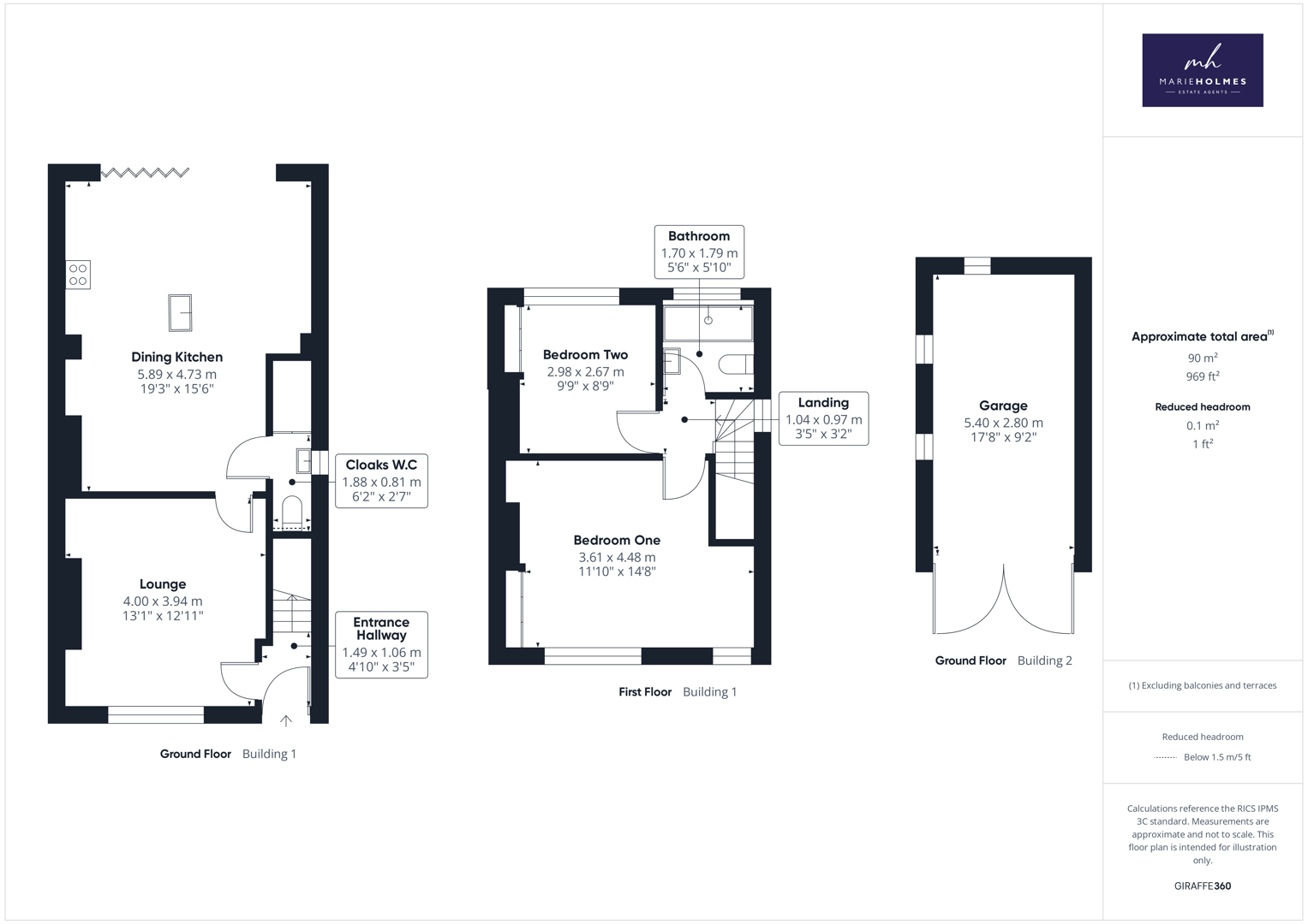 55, Priory Lane, Preston floorplan