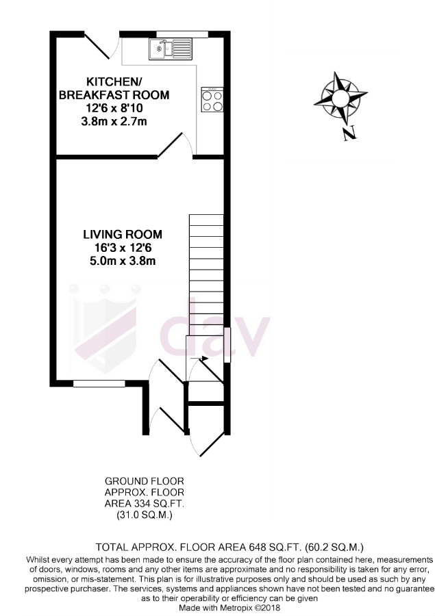 2 Bedrooms End terrace house for sale in Kennet Close, Grove, Wantage OX12