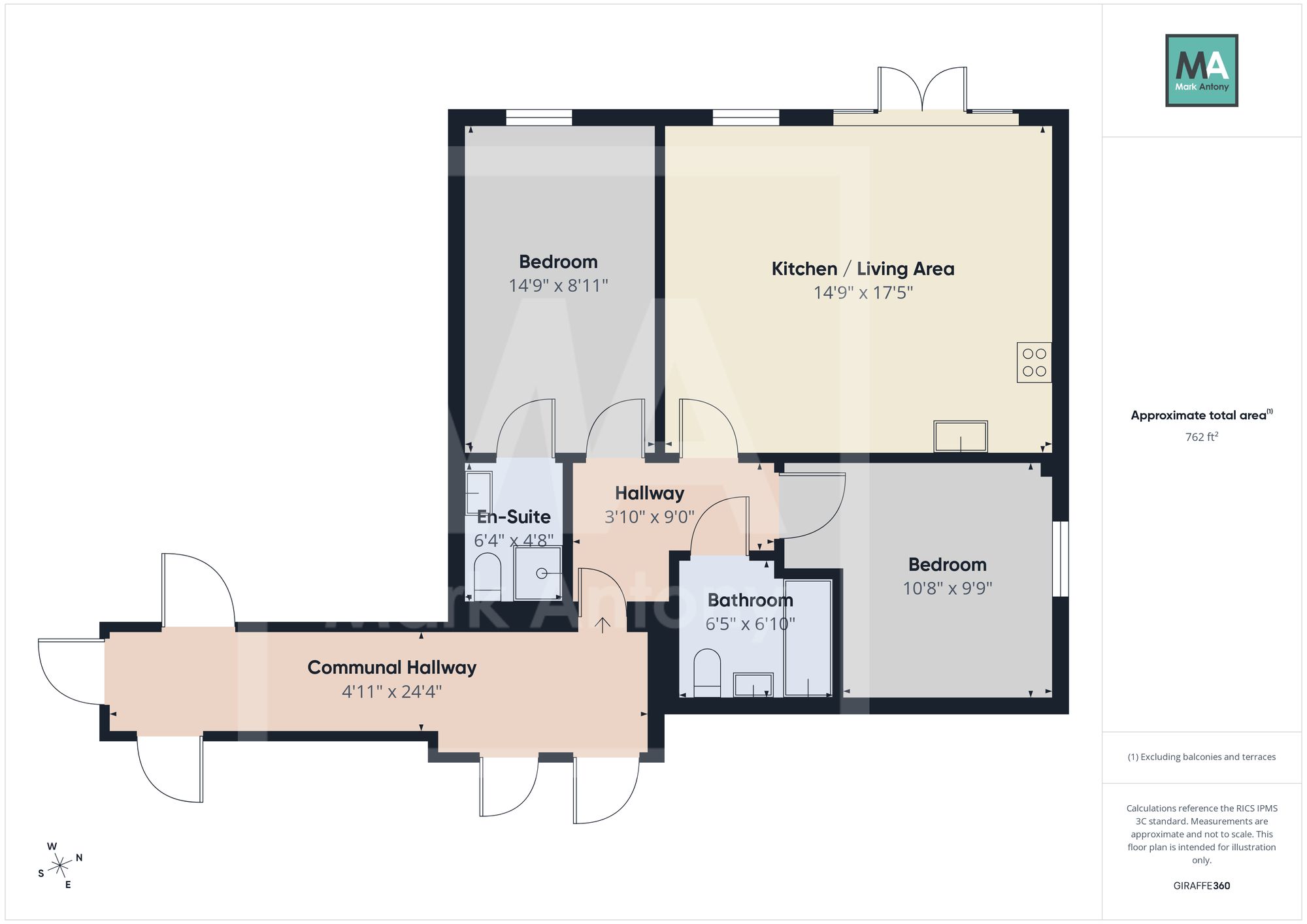 Apt 15, Priestley Court Elphins Drive, Warrington floorplan