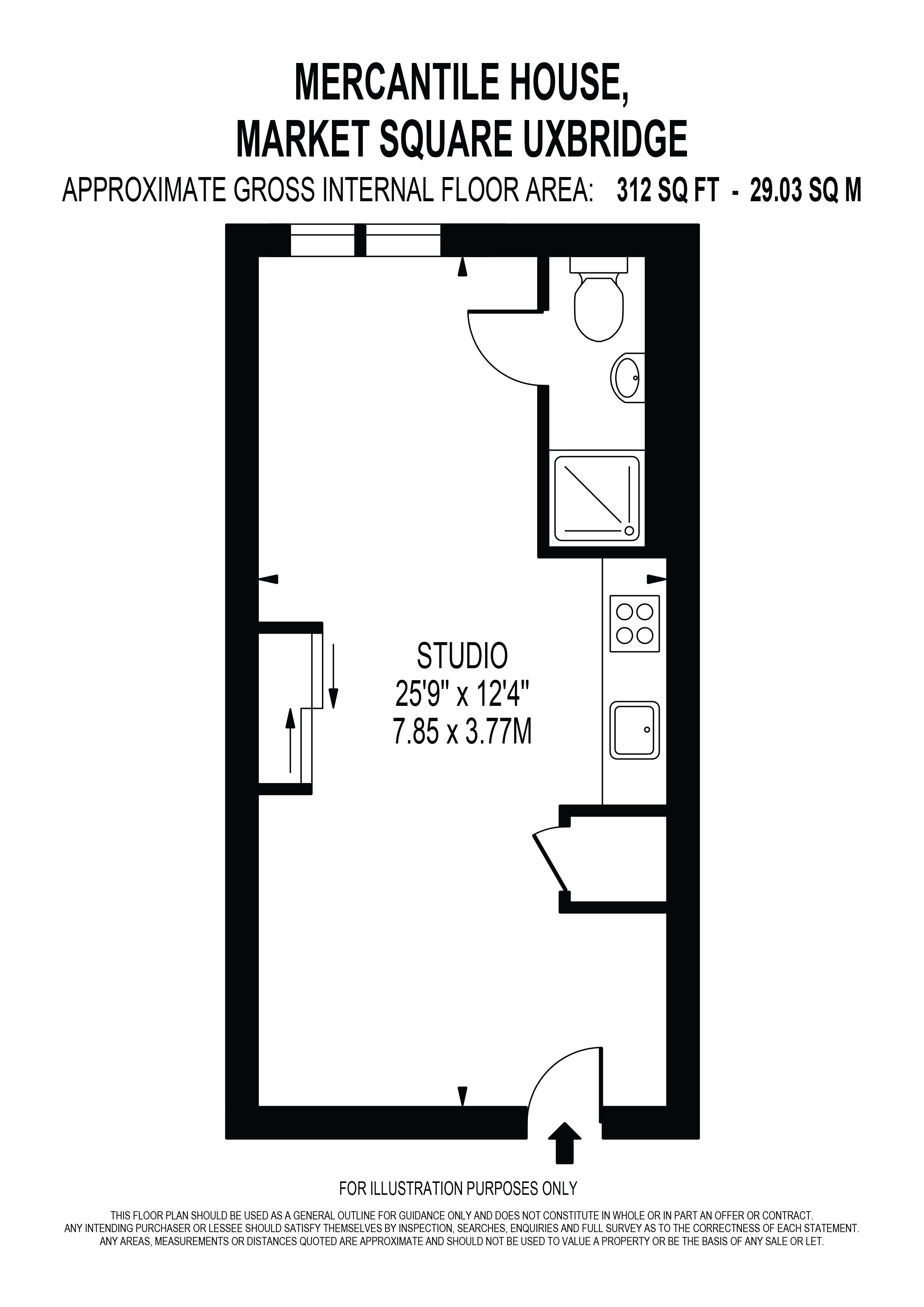 38 Market Square, 38 Market Square, Uxbridge floorplan