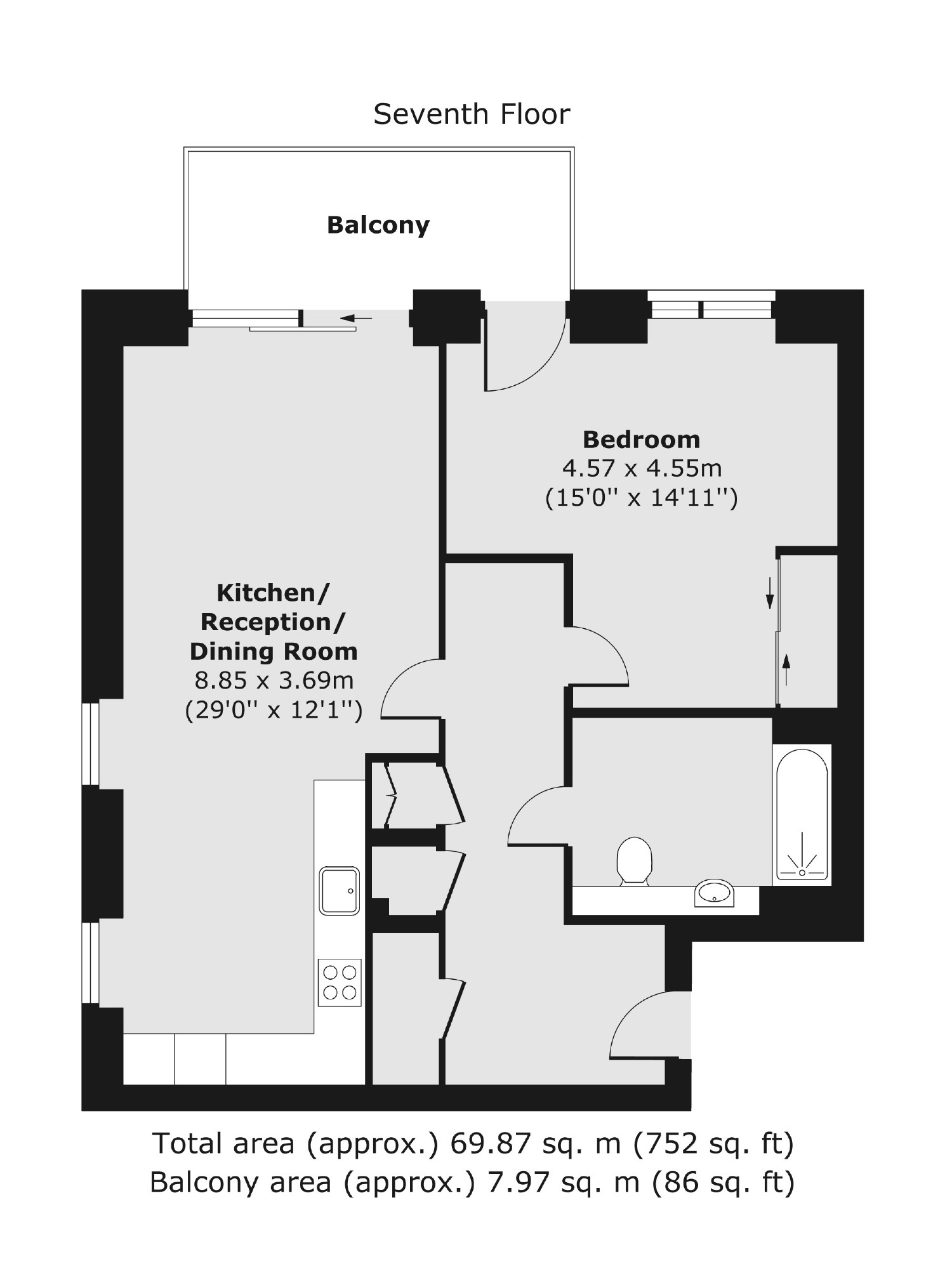 Blackfriars Road, London floorplan