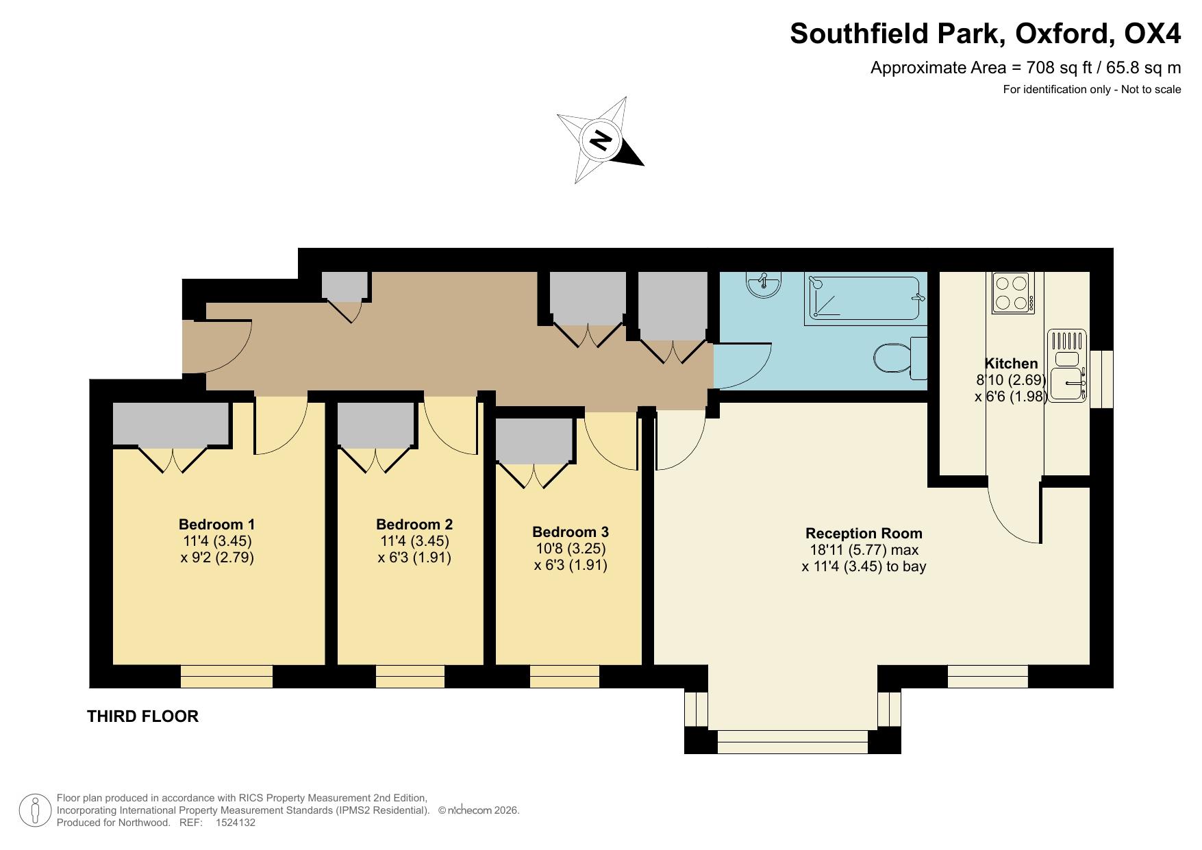 149, Southfield Park, Oxford floorplan