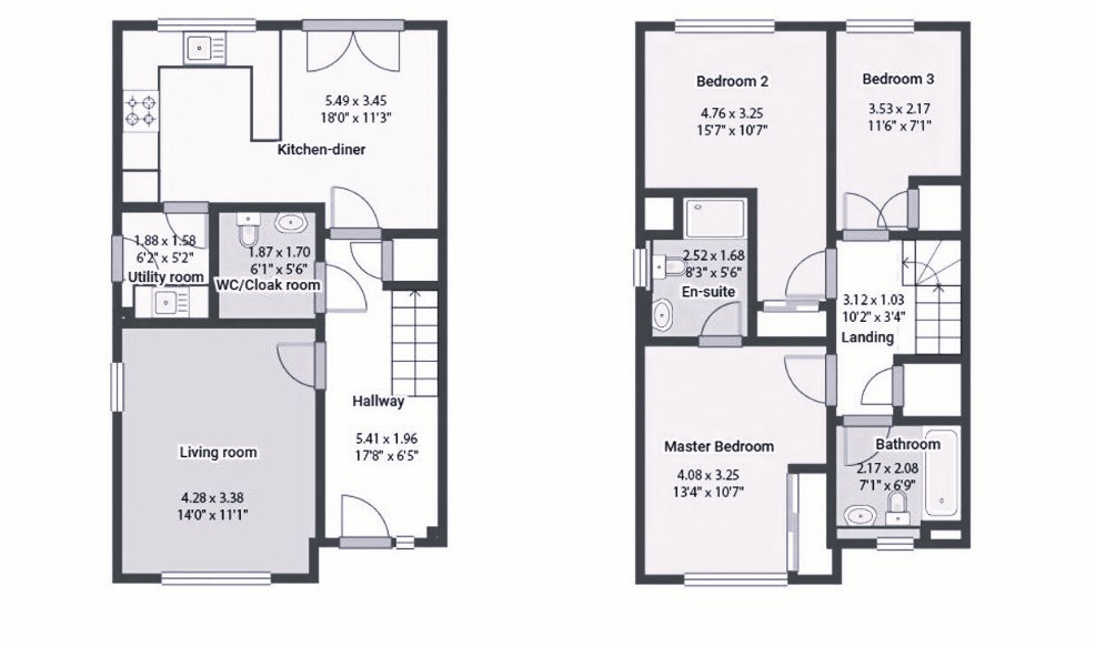 38, Jasmine Gardens, Nottingham floorplan