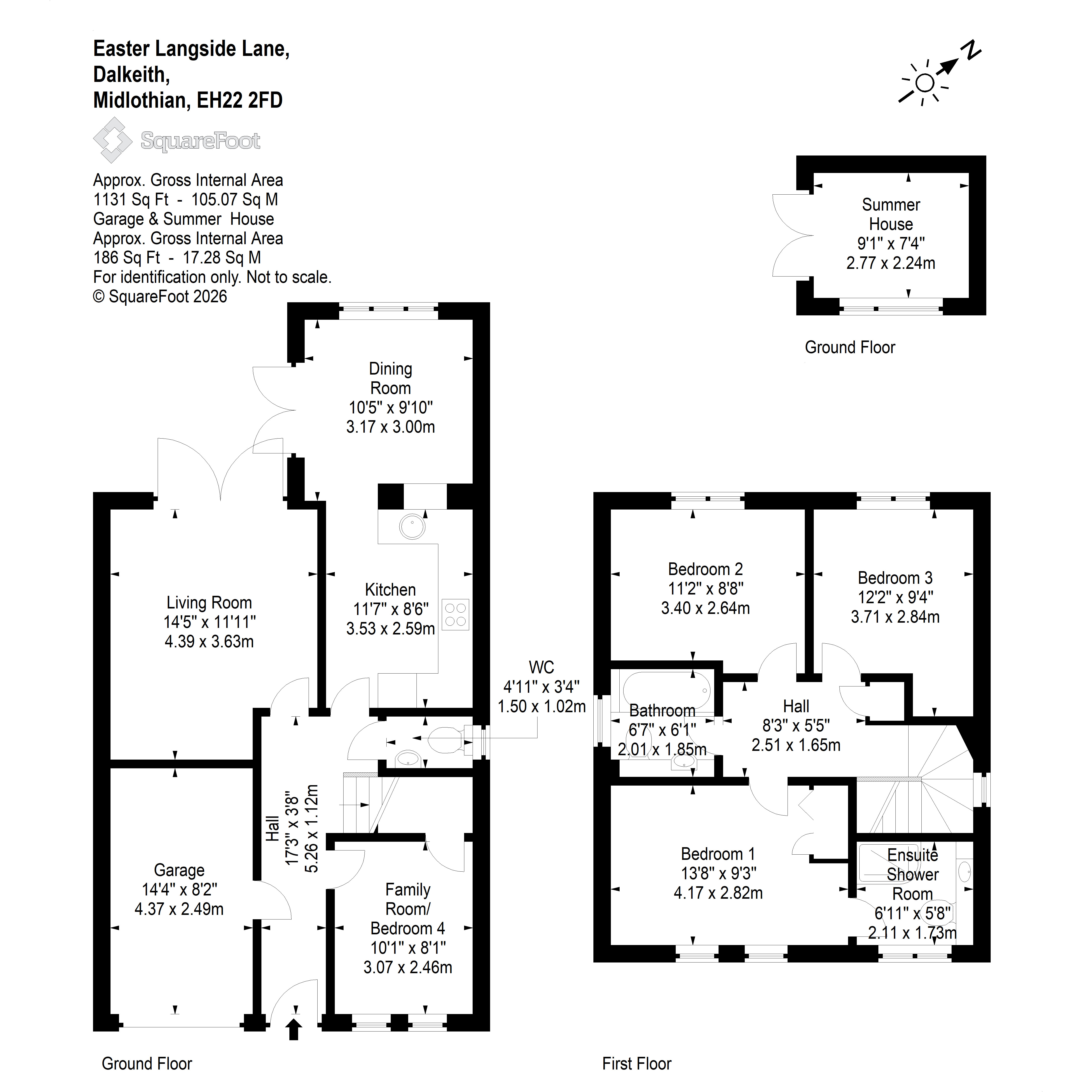 4, Easter Langside Lane, Dalkeith floorplan
