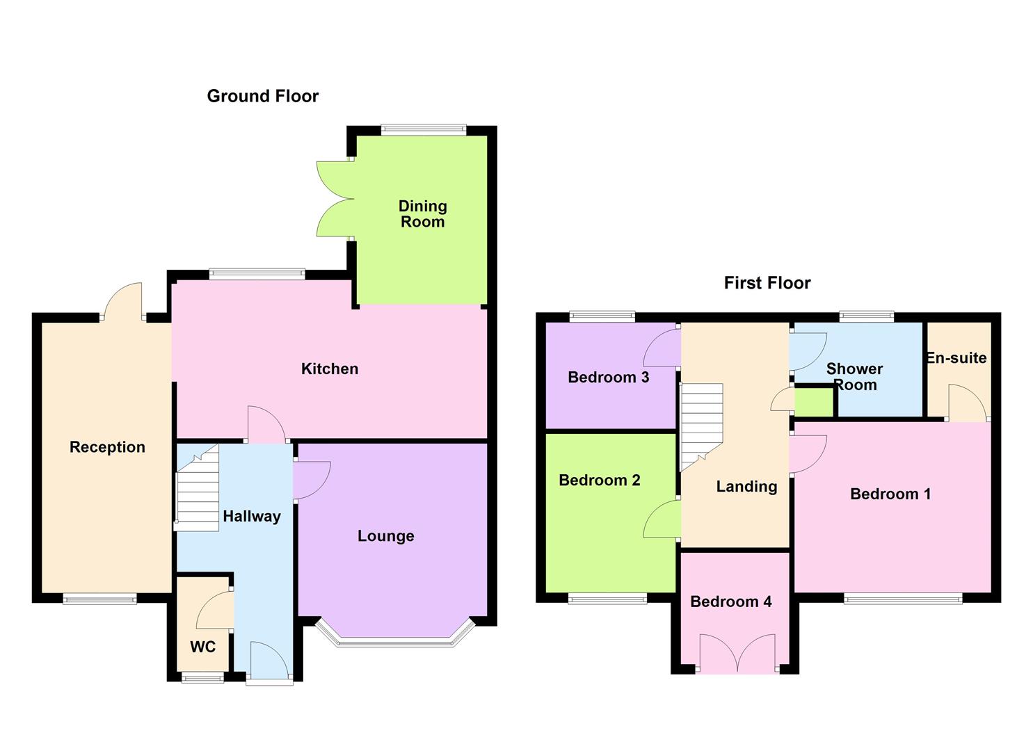 6, Lysander Close, Burbage floorplan