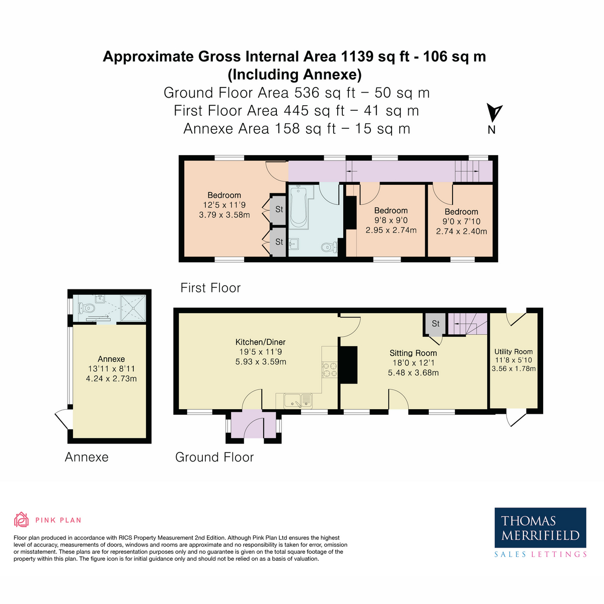 2 Church End Cottages, Church End, Wallingford floorplan