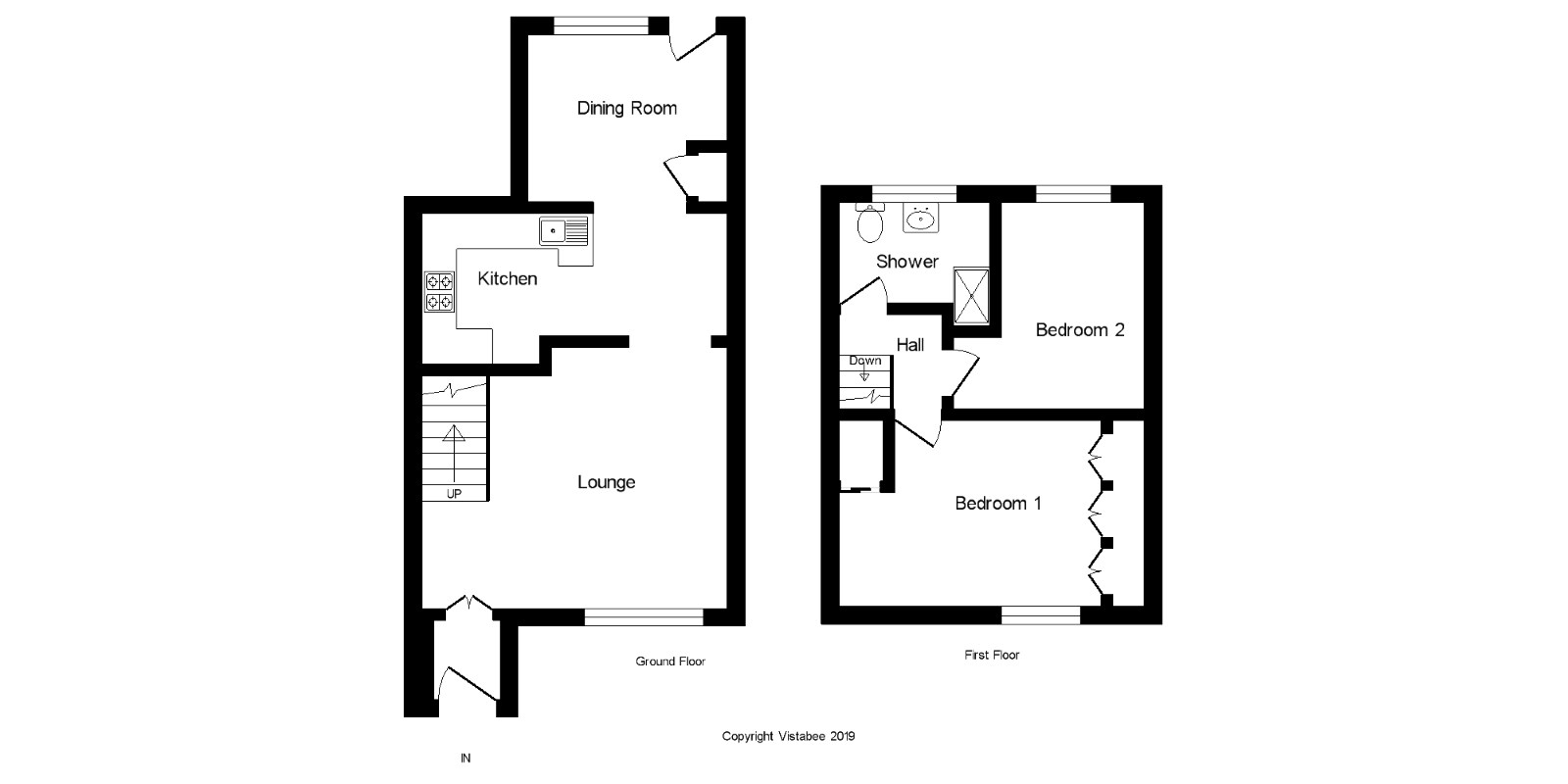 2 Bedrooms Terraced house for sale in Bracken Way, Larkhall, South Lanarkshire ML9