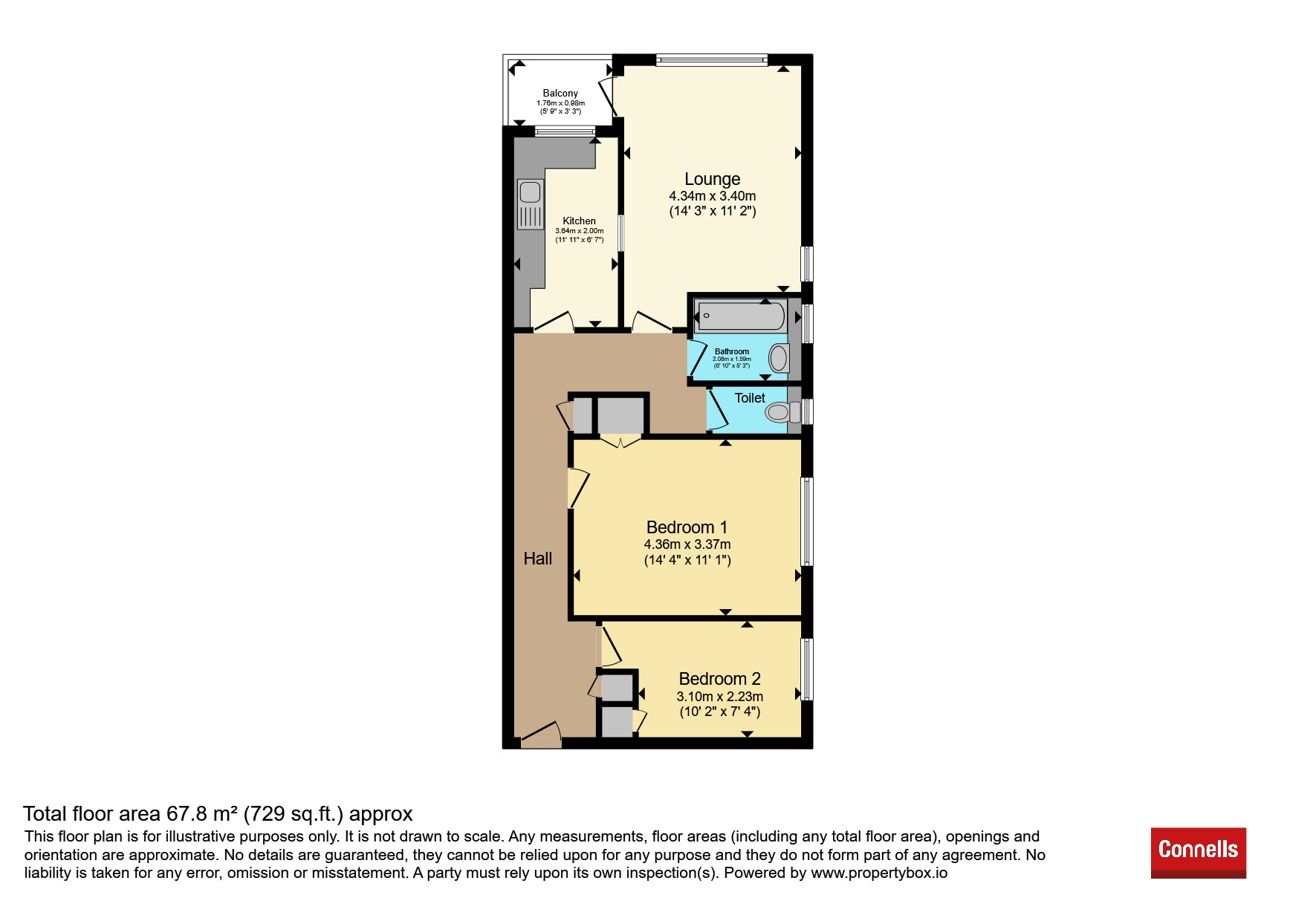 20, Hamilton Court, Chilston Road, Tunbridge Wells floorplan
