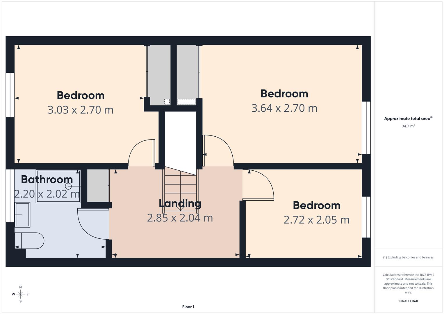 11, Penkett Grove, Wallasey floorplan