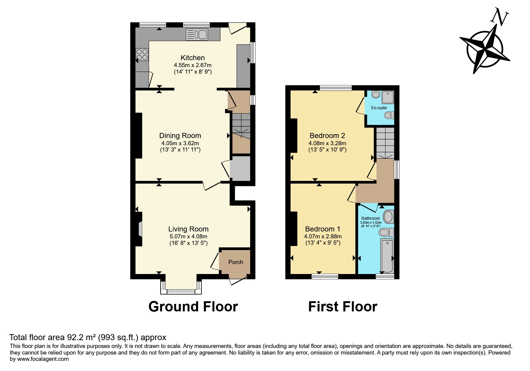 45, Hodgson Lane, Bradford floorplan