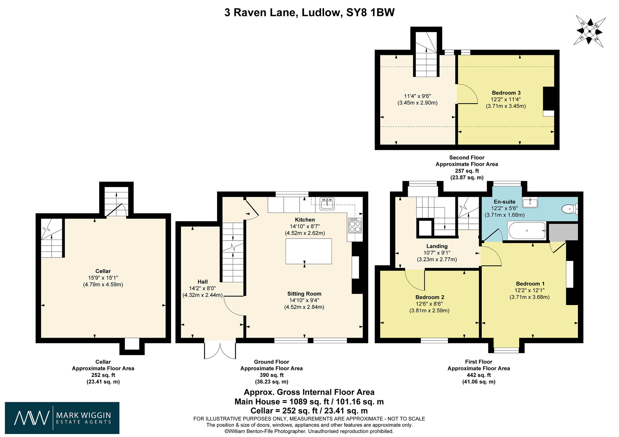3, Raven Lane, Shropshire floorplan