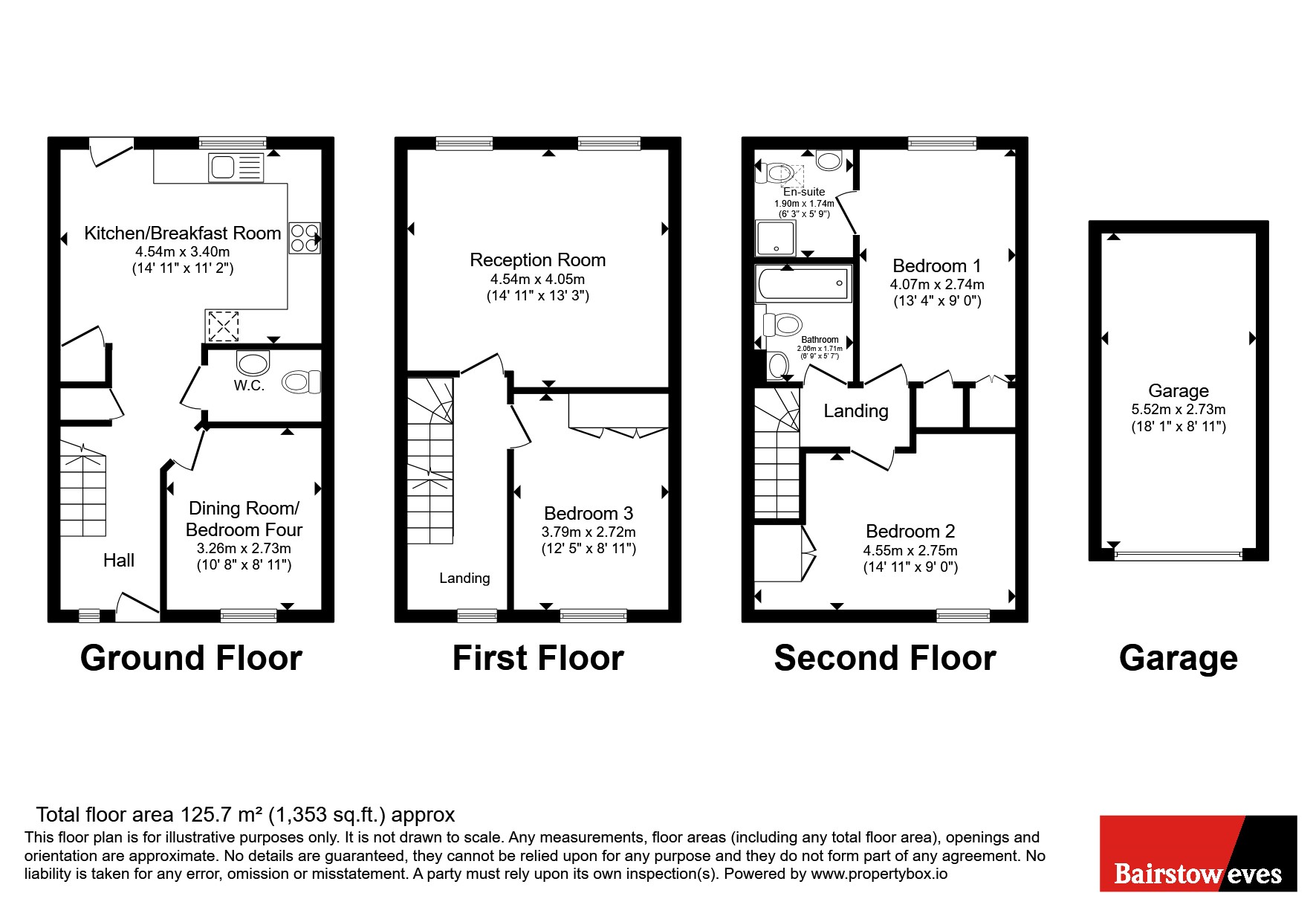 12, Athena Close, Essex floorplan