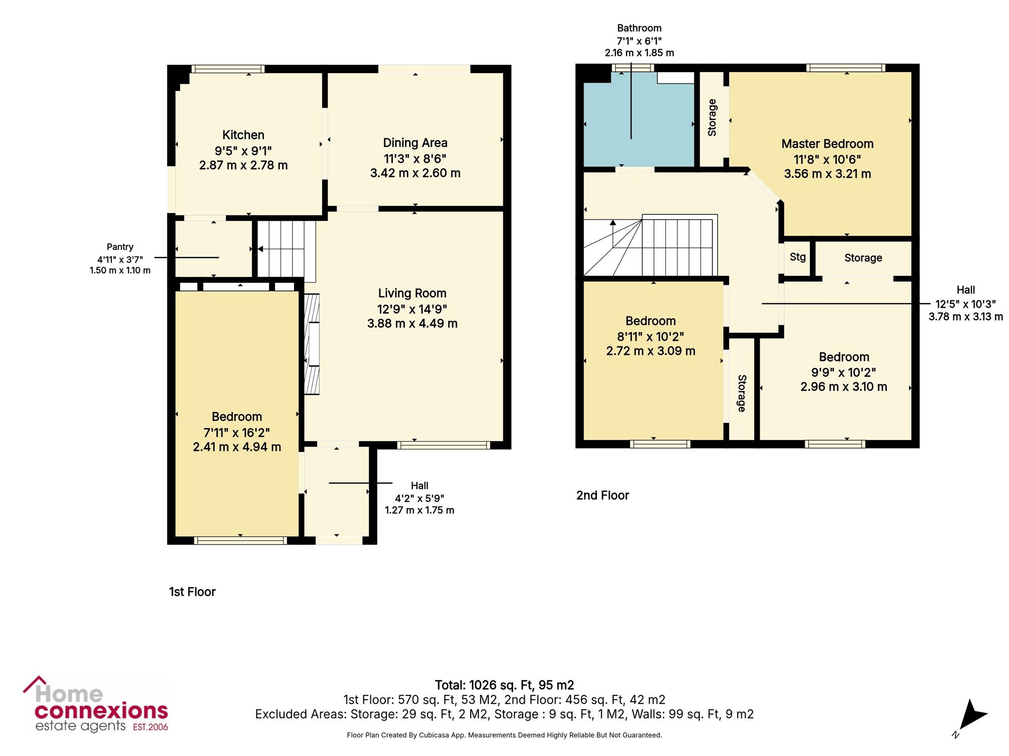 3, Reay Avenue, Spring Bank Gardens, EAST KILBRIDE floorplan