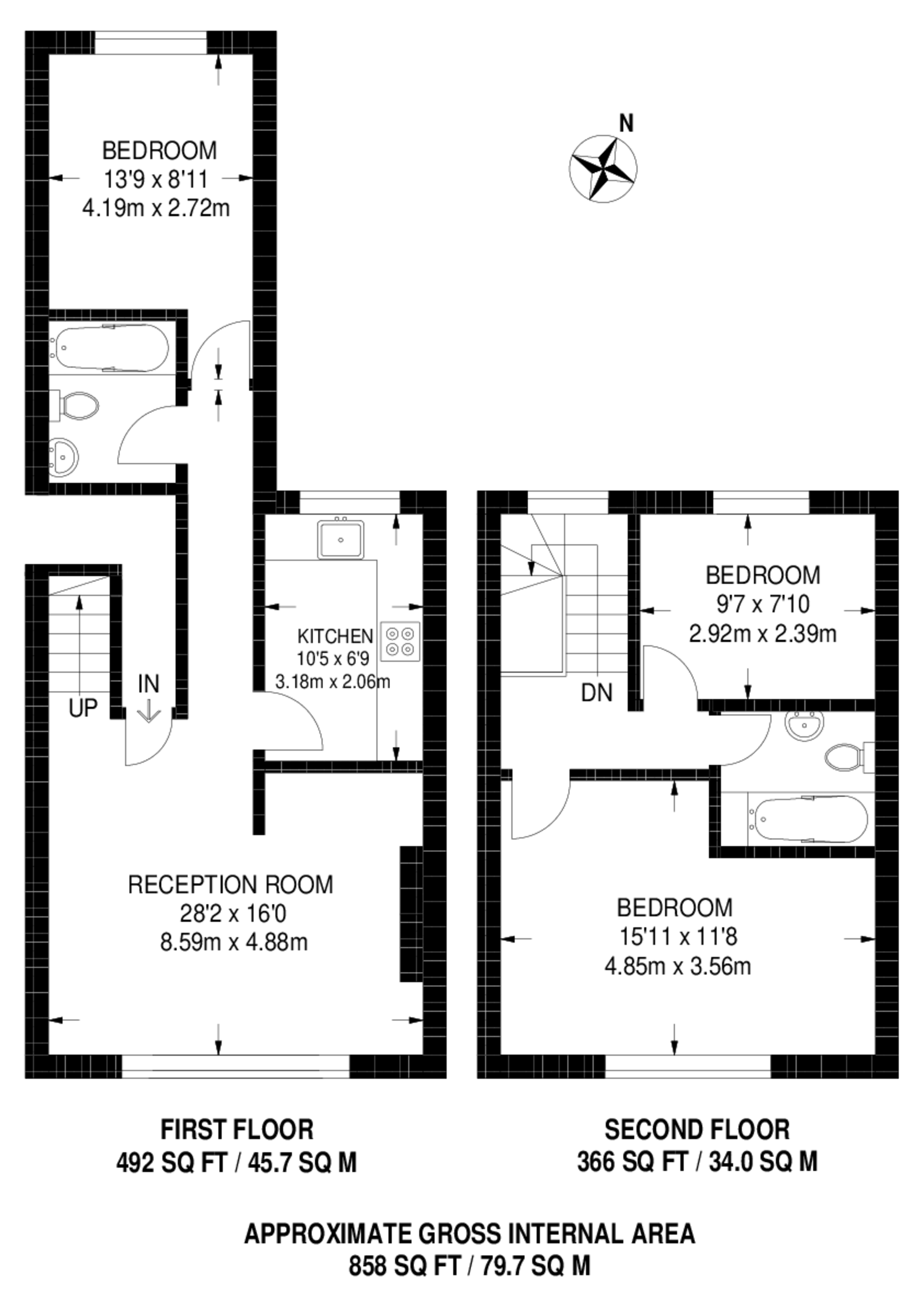 Coldharbour Lane, Brixton floorplan
