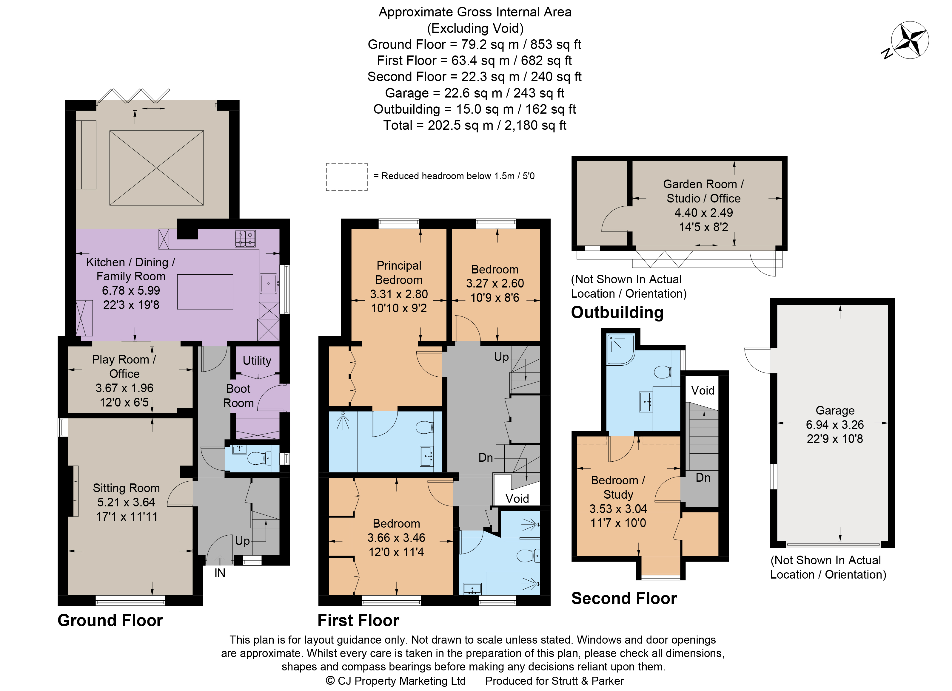 Rickmansworth Lane, Chalfont St Peter, Buckinghamshire SL9, 4 bedroom detached house for sale