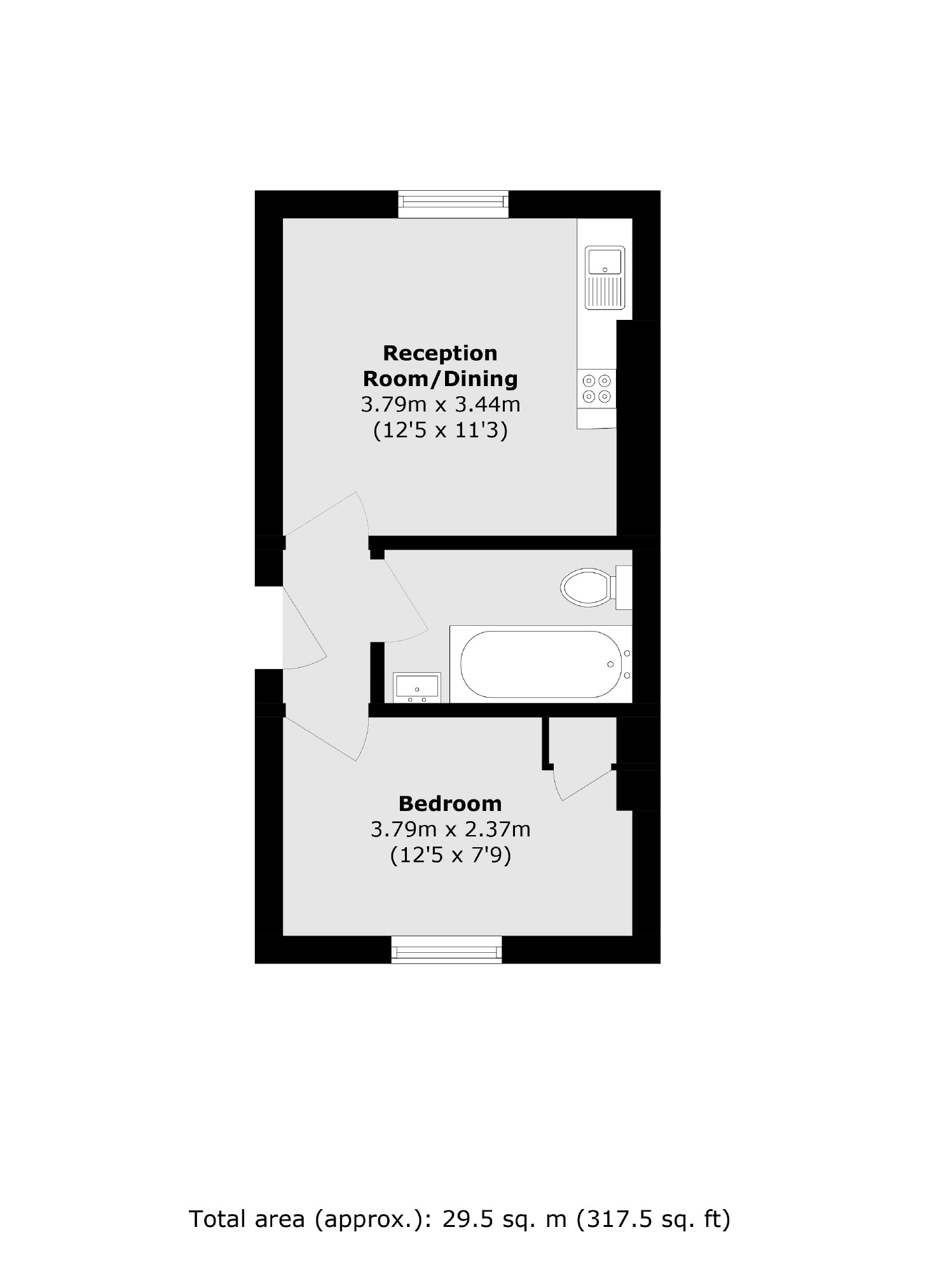 Kender Street, London floorplan